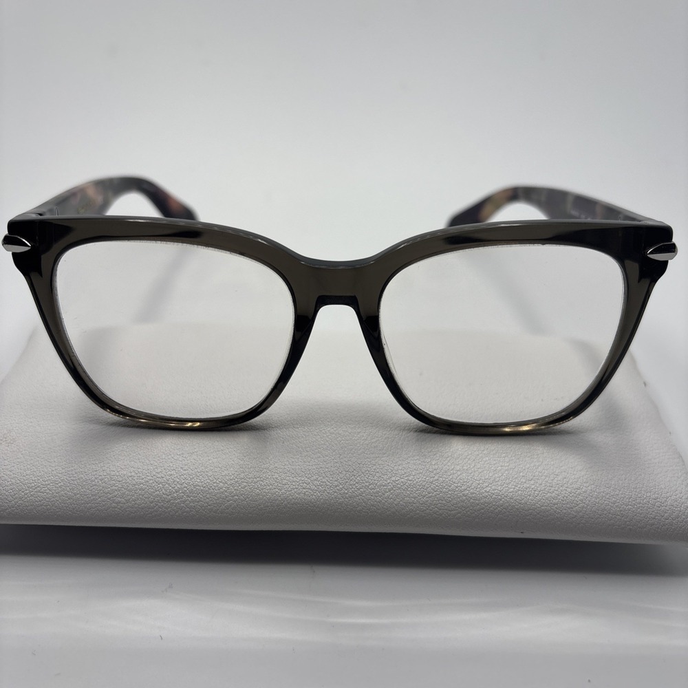 Rag & Bone RNB 3015 ACK Eyeglasses Frame 52-17-140mm Clear Gray #138